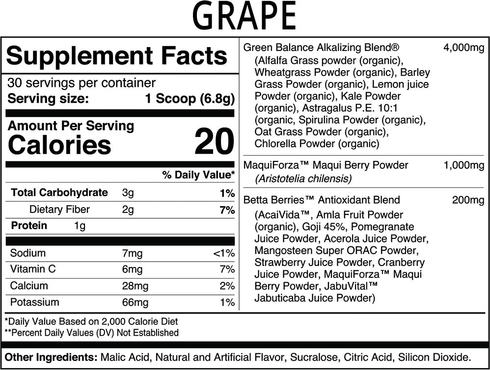 Machine Greens + Reds Nutrient Powerhouse Complex