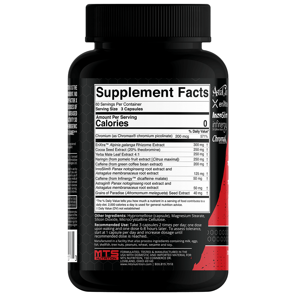 Drop Factor X® Thermogenic Fat Burning Powerhouse