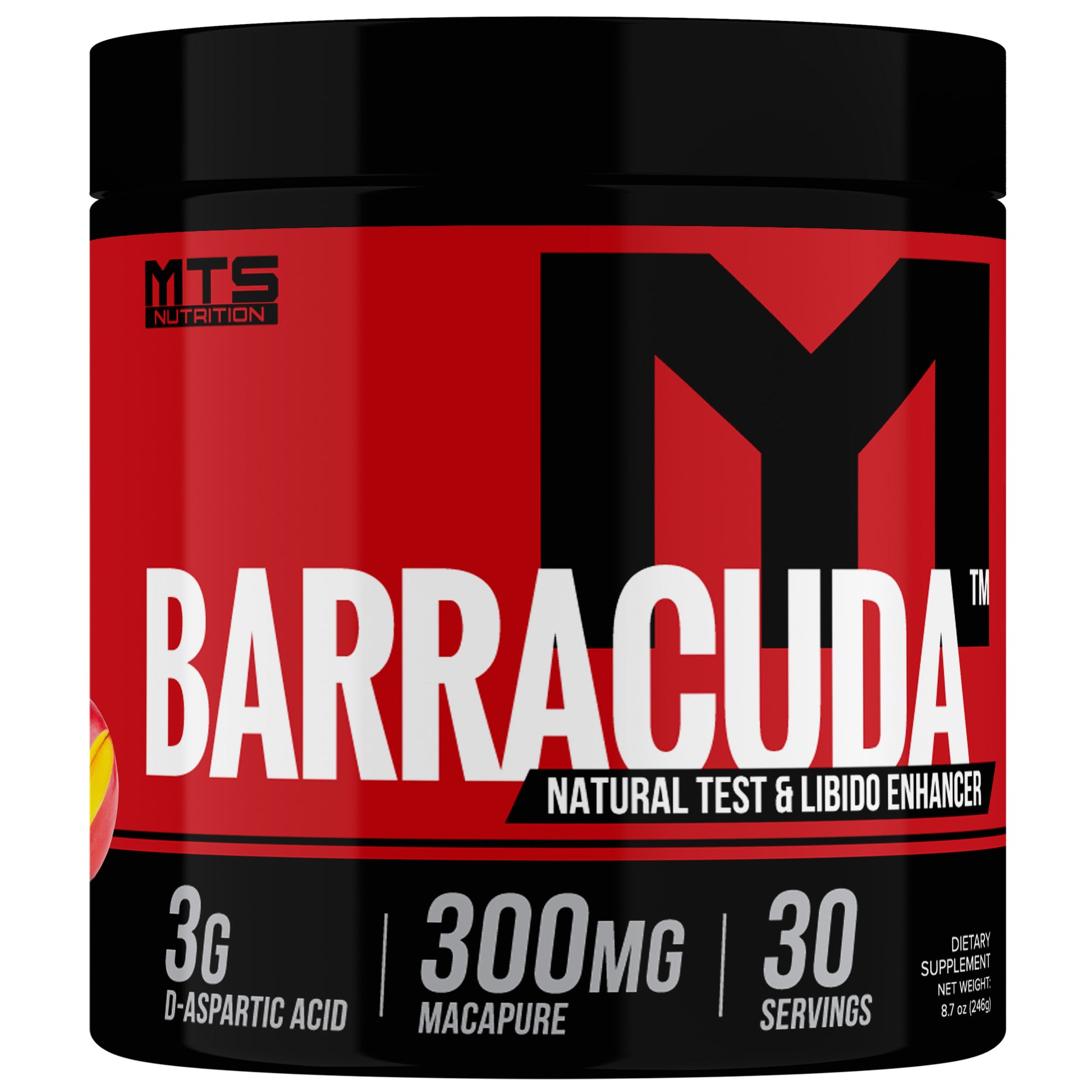 Barracuda® Natural Test & Libido Enhancer - MTS Nutrition