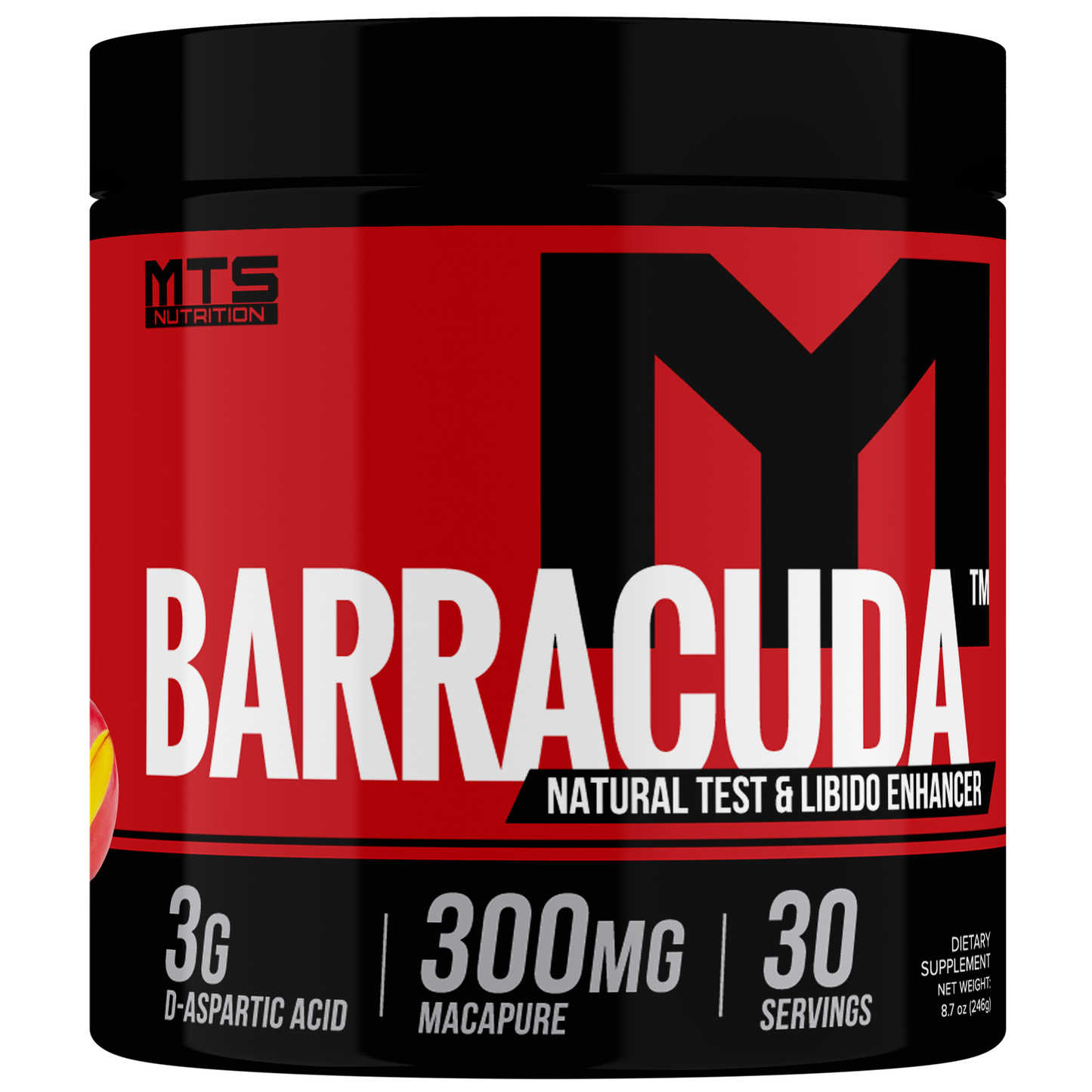 Barracuda® Natural Test & Libido Enhancer - MTS Nutrition